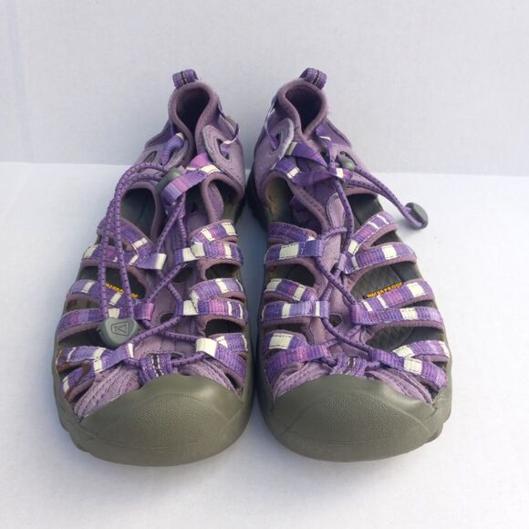 Girls Keen Whisper Closed Toe Sandal-Size 4-Purple-Waterproof-Quick Dry-Outdoor - Picture 2 of 9